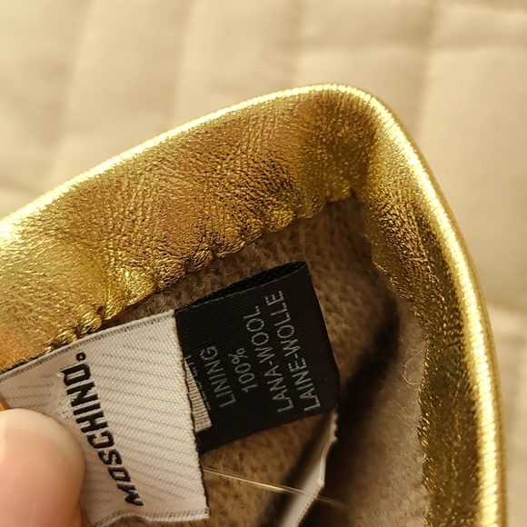 Moschino Leather Gloves - Picture 3 of 3